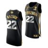 anton watson gonzaga bulldogs golden edition 2021 22 basketball authentic jersey