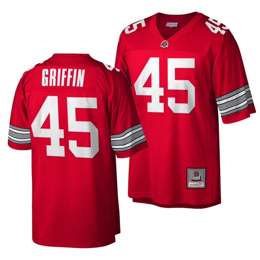 archie griffin ohio state buckeyes throwback jersey