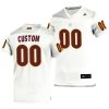 arizona state sun devils custom white replica men's jersey 0