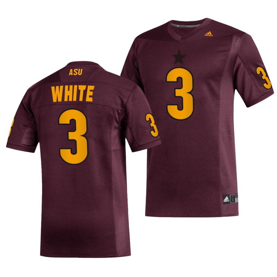 arizona state sun devils rachaad white maroon replica men's jersey