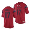 arizona wildcats grant gunnell red college football men's jersey