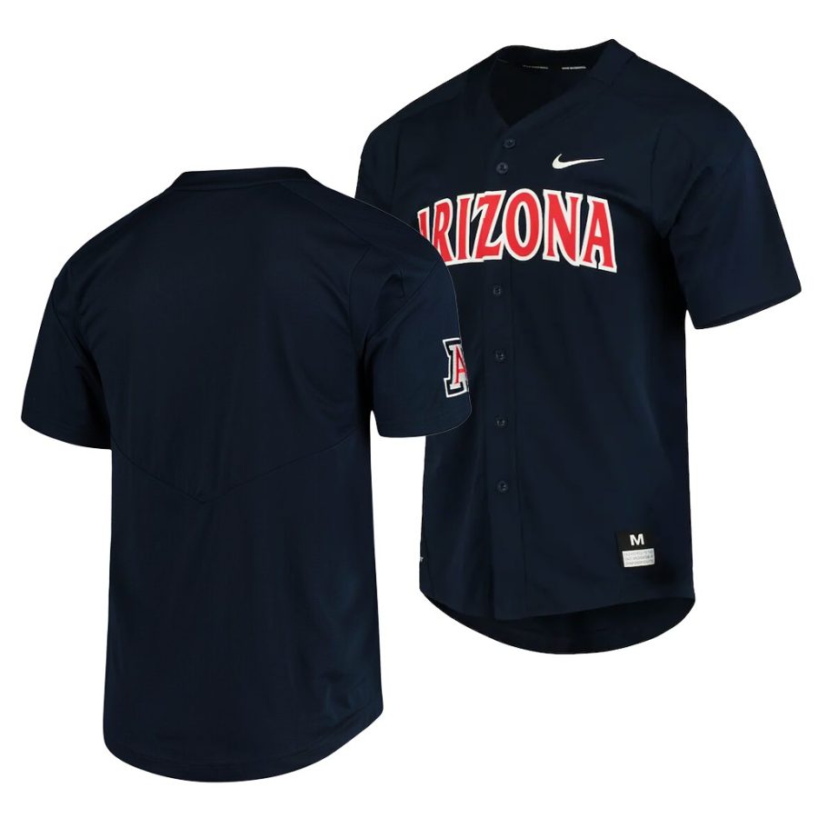 arizona wildcats navy college baseball vapor untouchable elite jersey