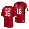 arkansas razorbacks treylon burks youth cardinal equality 2021 22 jersey