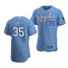 asa lacy royals 2020 mlb draft authentic alternate light blue jersey