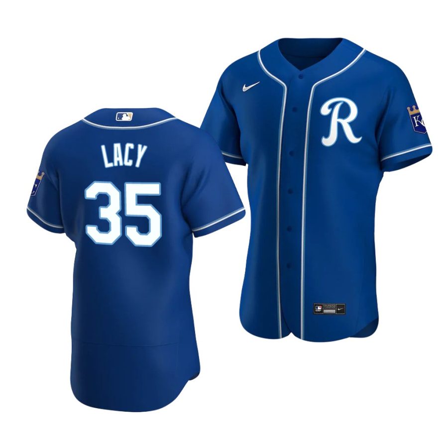 asa lacy royals 2020 mlb draft authentic alternate team royal jersey