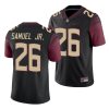 asante samuel jr. black college football florida state seminoles jersey