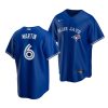 austin martin jays 2020 mlb draft replica alternate team royal jersey