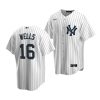 austin wells yankees 2020 mlb draft replica home white jersey