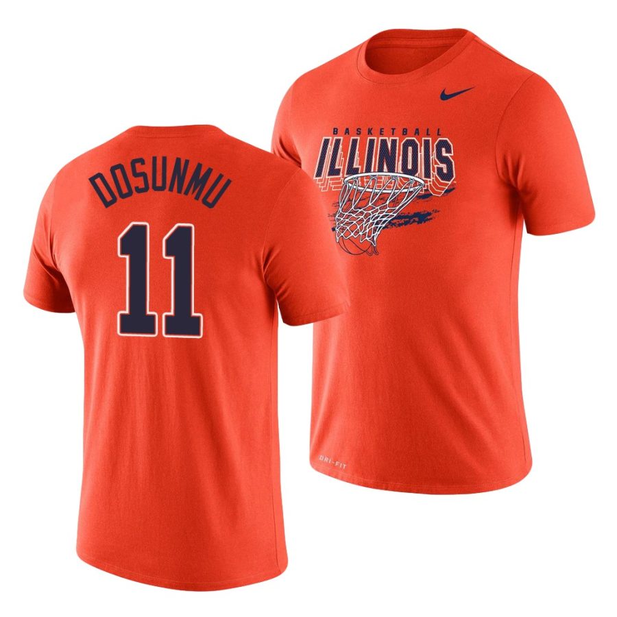 ayo dosunmu orange legend basketball jersey