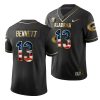 azeez ojulari black stars and stripes men's jersey