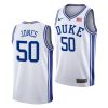 bates jones duke blue devils home 2021 jersey