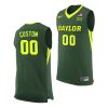 baylor bears custom green college basketball replica jersey