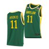 baylor bears james akinjo green away 2021 top transfers jersey