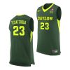 baylor bears jonathan tchamwa tchatchoua green college basketball replica jersey