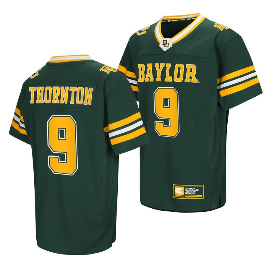 baylor bears tyquan thornton green college football classic jersey