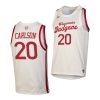 ben carlson white throwback men jersey