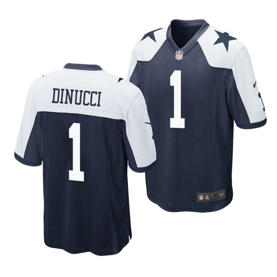 ben dinucci navy 2020 nfl draft men's jersey 1