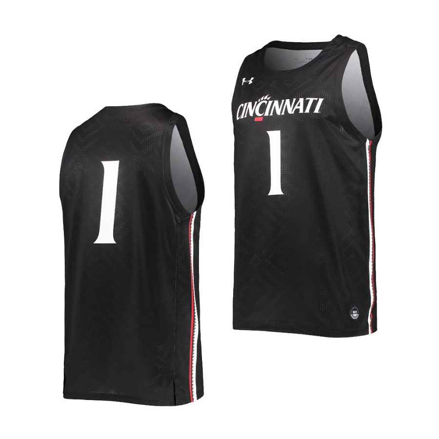 black college basketball cincinnati bearcats jersey