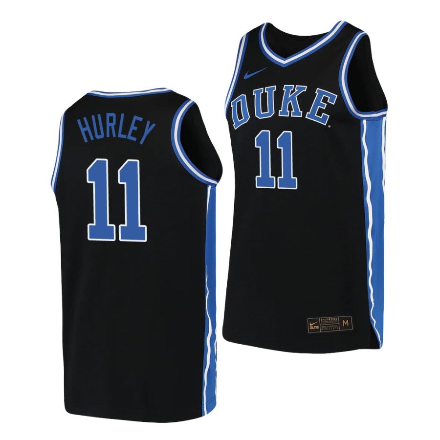 bobby hurley black replica men's jersey