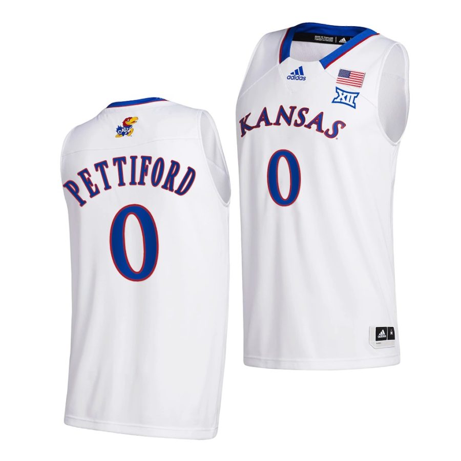 bobby pettiford white college basketball 2021 22home jersey