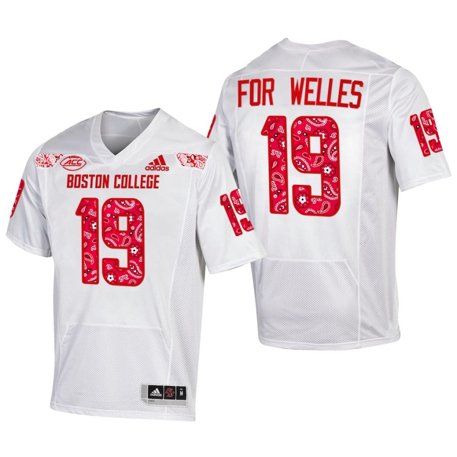 boston college eagles welles crowther white red bandana 911 for welles jersey