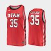 branden carlson red replica men's jersey