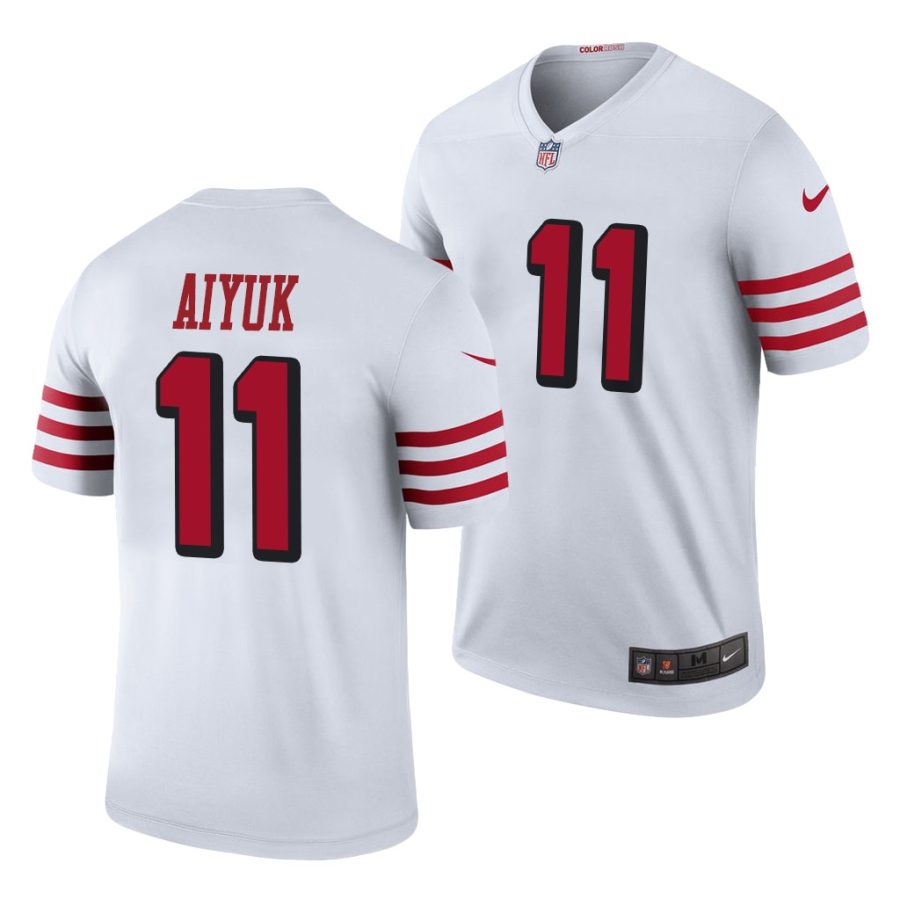 brandon aiyuk white 2020 nfl draft men's jersey 2