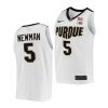 brandon newman white college basketball 2021 22replica jersey