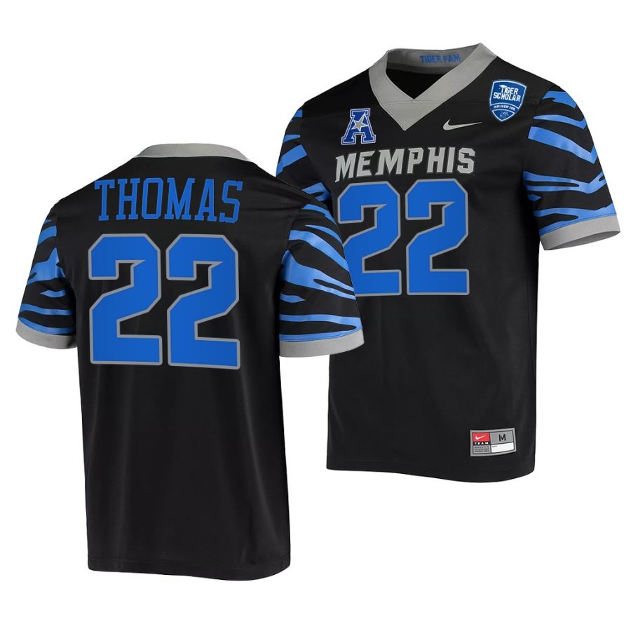 brandon thomas black college football memphis tigers jersey