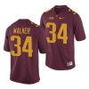 brock walker maroon replica men's jersey