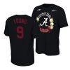 bryce young locker room 2021 cotton bowl black shirt