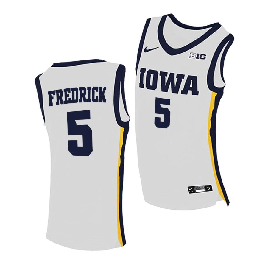 c.j. fredrick white home men jersey