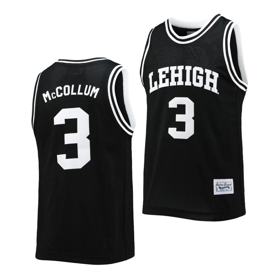 c.j. mccollum lehigh mountain hawks commemorative classic jersey