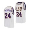 cameron thomas white 2021 nba top draft lsu tigers jersey