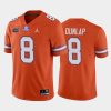 carlos dunlap orange alternate men's jersey