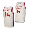 carter gilmore white throwback men jersey