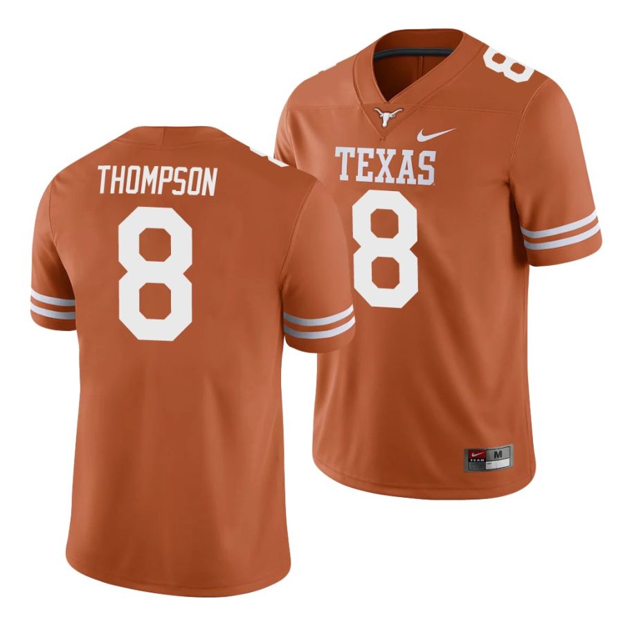 casey thompson texas orange college football men's jersey