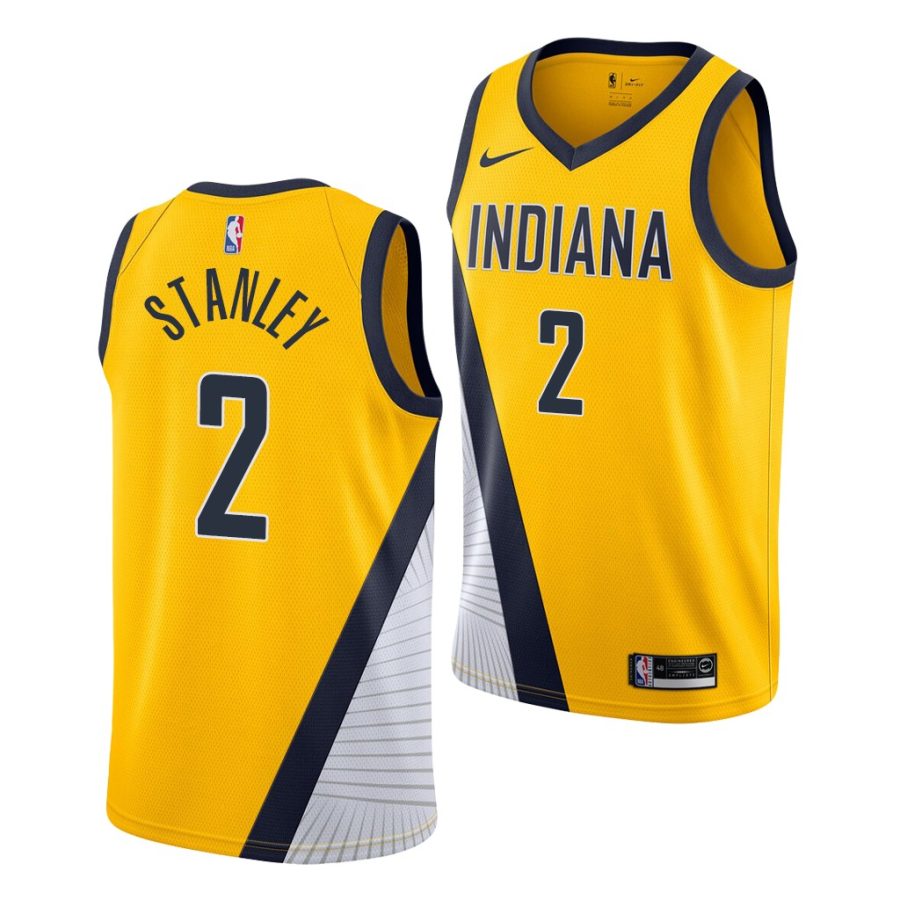 cassius stanley pacers statement 2020 nba draft 2020 21 yellow jersey