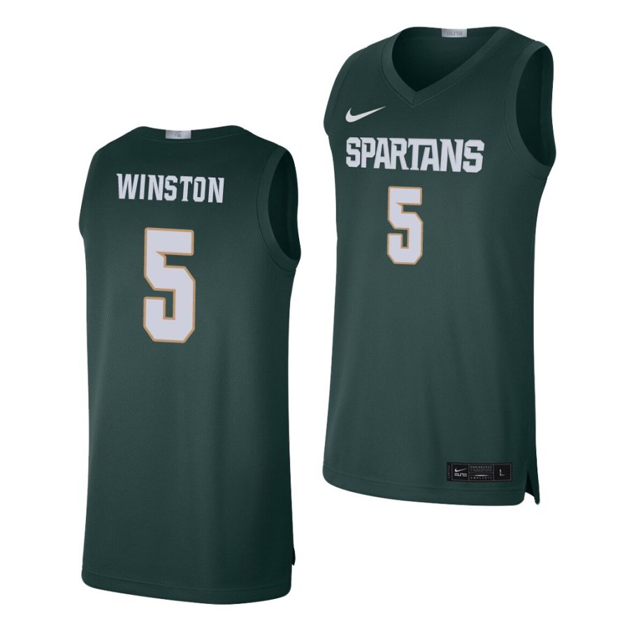 cassius winston green limited men's jersey 0