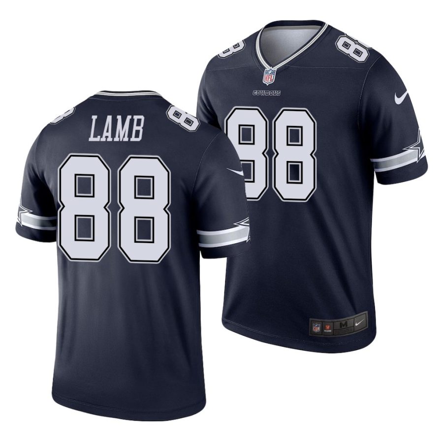 ceedee lamb navy 2020 nfl draft men's jersey