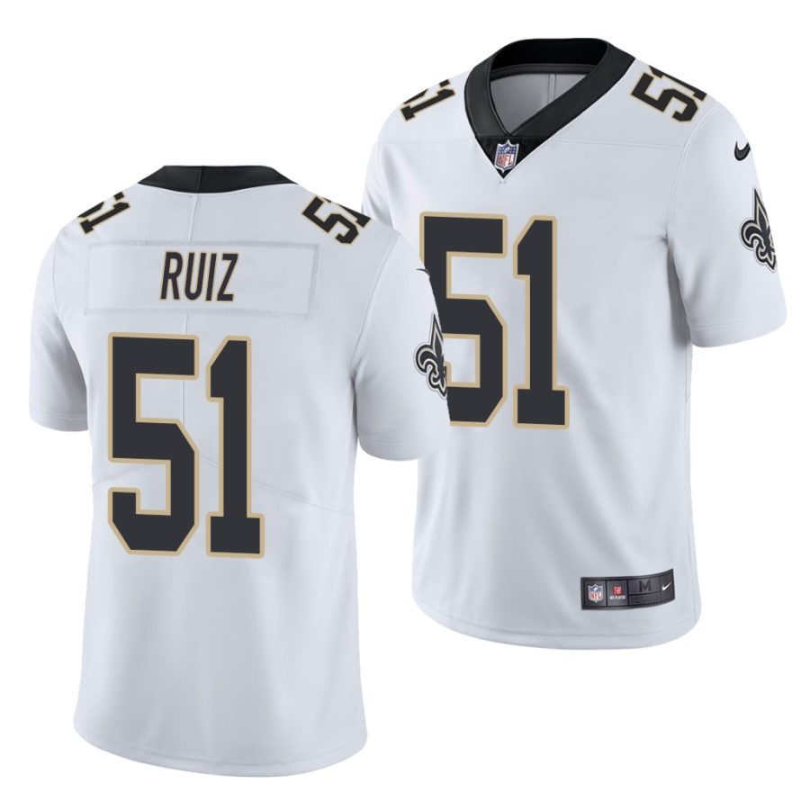 cesar ruiz white 2020 nfl draft men's jersey