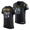 chargers justin herbert black diamond logo nfl draft jersey