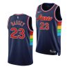 charles bassey 76ers 75th anniversary navy city edition 2021 22 jersey