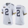 charles woodson white away men's jersey