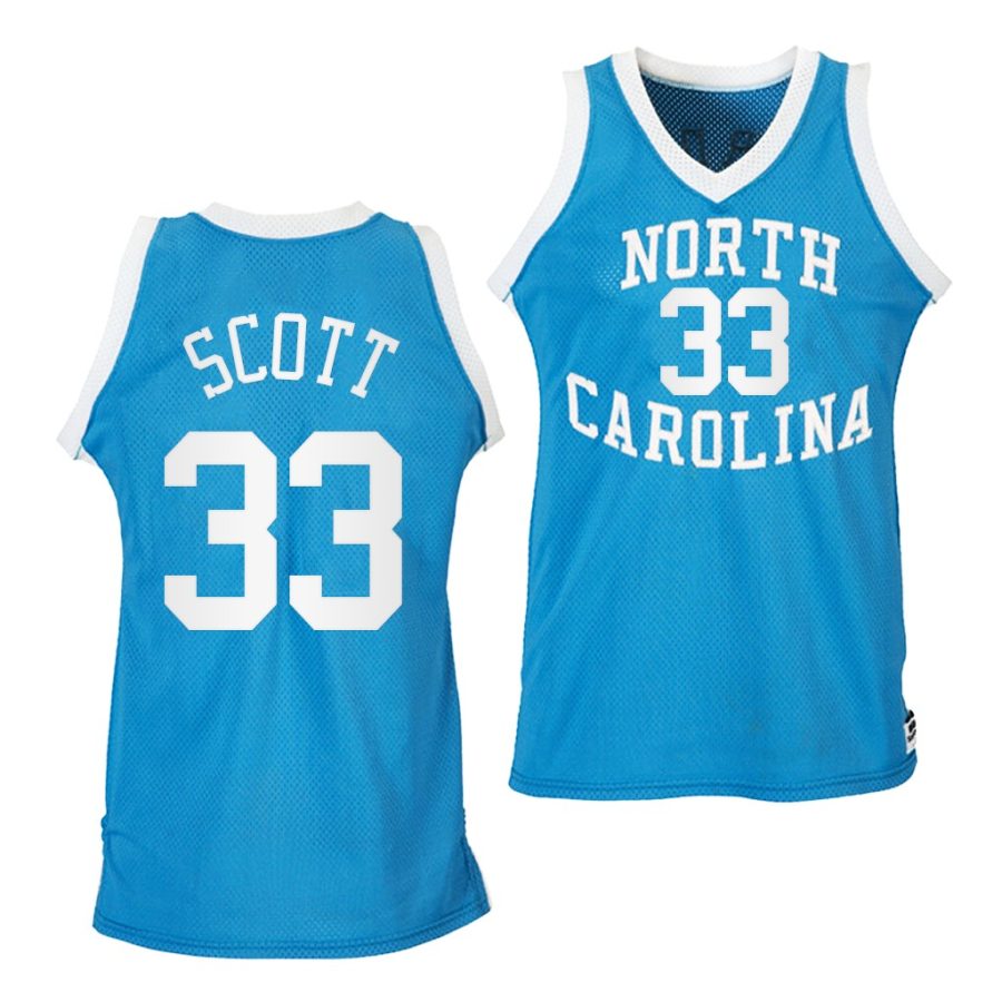 charlie scott blue heritage north carolina jersey