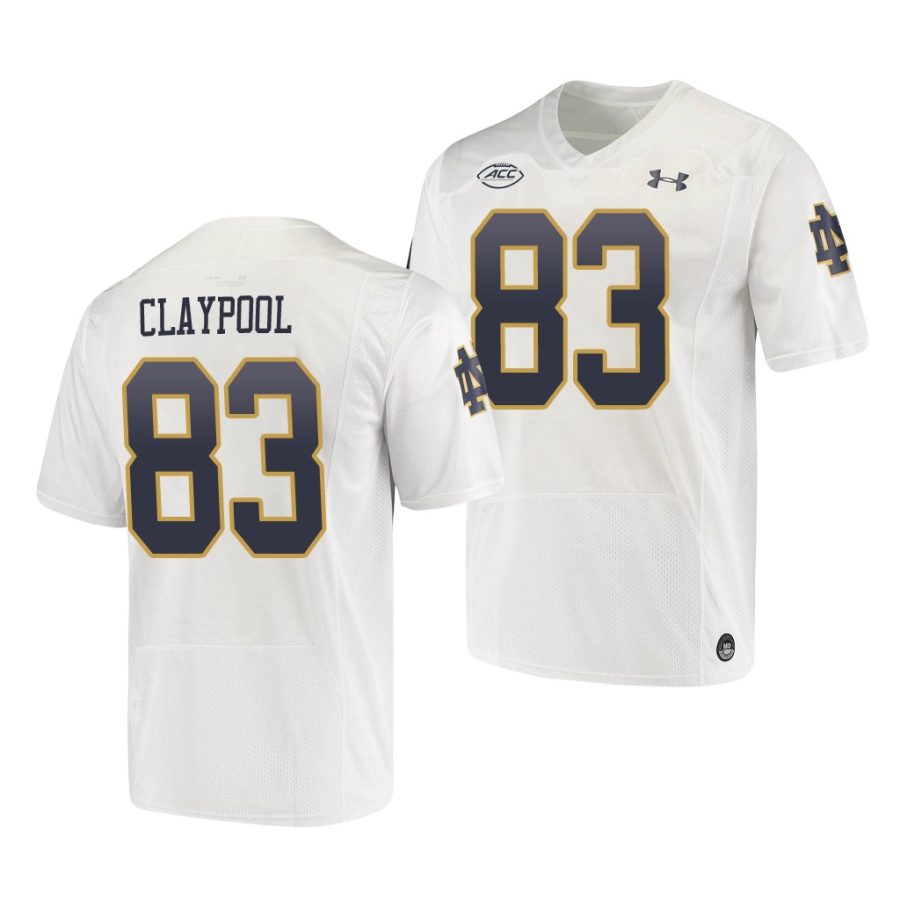 chase claypool white replica men's jersey