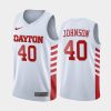 chase johnson white college basketball men's jersey