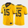 chase winovich yellow alternate men's jersey