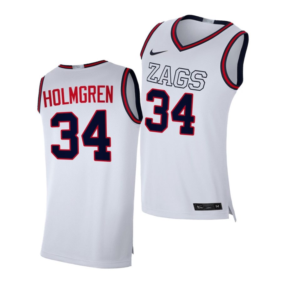 chet holmgren gonzaga bulldogs 2022 nba draft top prospect jersey 0