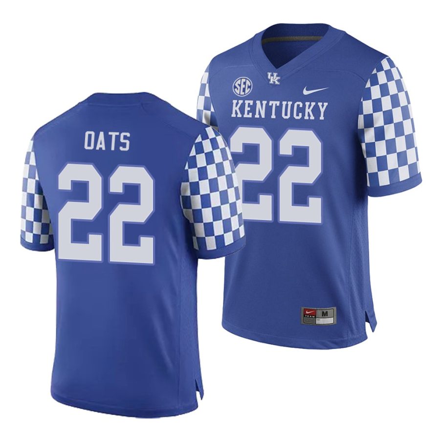 chris oats royal college football men's jersey